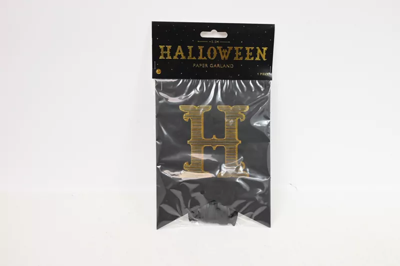 Baner Halloween czarny 20x175cm - tantis.pl