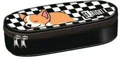 Piórnik saszetka z klapką PC1 Sleepy Corgi - tantis.pl