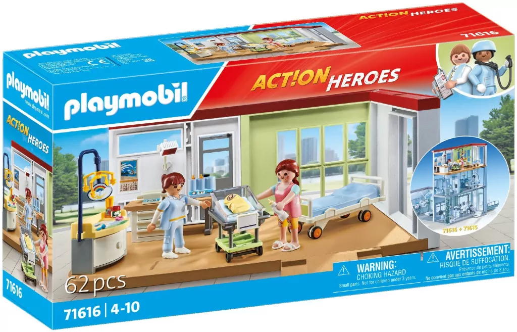 Playmobil Oddział położniczy 71616 - tantis.pl