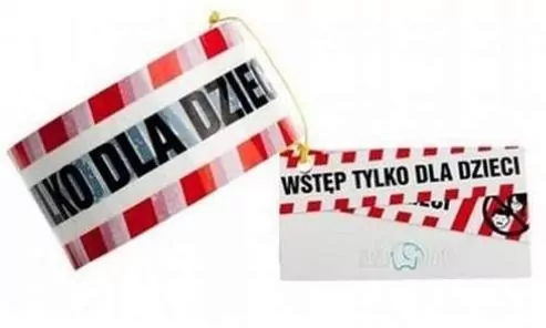 TAŚMA WSTĘP TYLKO DLA DZIECI - tantis.pl
