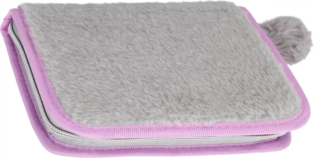 Piórnik 1zamek 2klapki bez wyposażenia Kitty plusz - tantis.pl