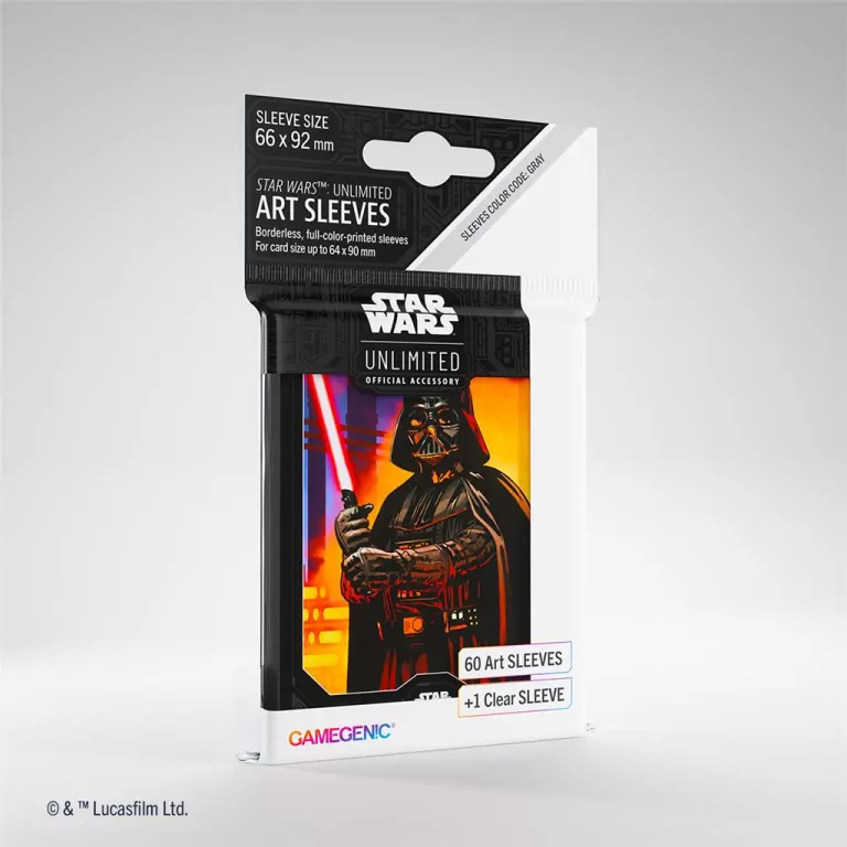 Gamegenic: Star Wars Unlimited - Art Sleeves - Darth Vader - tantis.pl