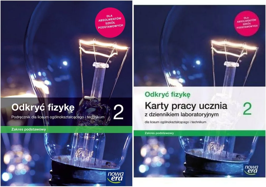 Odkryć fizykę 2. Pakiet: Podręcznik / Karty pracy dla liceum ogólnokształcącego i technikum. Zakres podstawowy - tantis.pl
