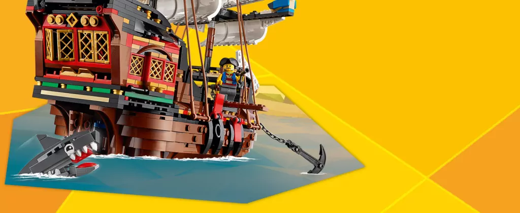 LEGO® Creator. Statek piracki. 31109 - tantis.pl