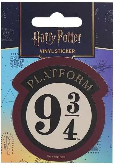 Harry Potter Naklejka Vinyl Peron i 3/4 - tantis.pl
