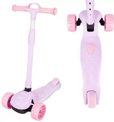 Hulajnoga 3-kołowa Hopi różowa