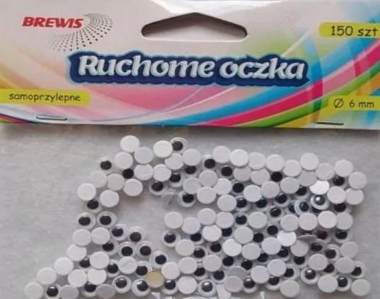 Ruchome oczka 6mm - tantis.pl