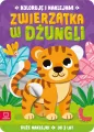 Koloruję i naklejam. Zwierzątka w dżungli - tantis.pl