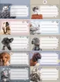 Naklejki na zeszyty pasek The Sweet Pets - tantis.pl