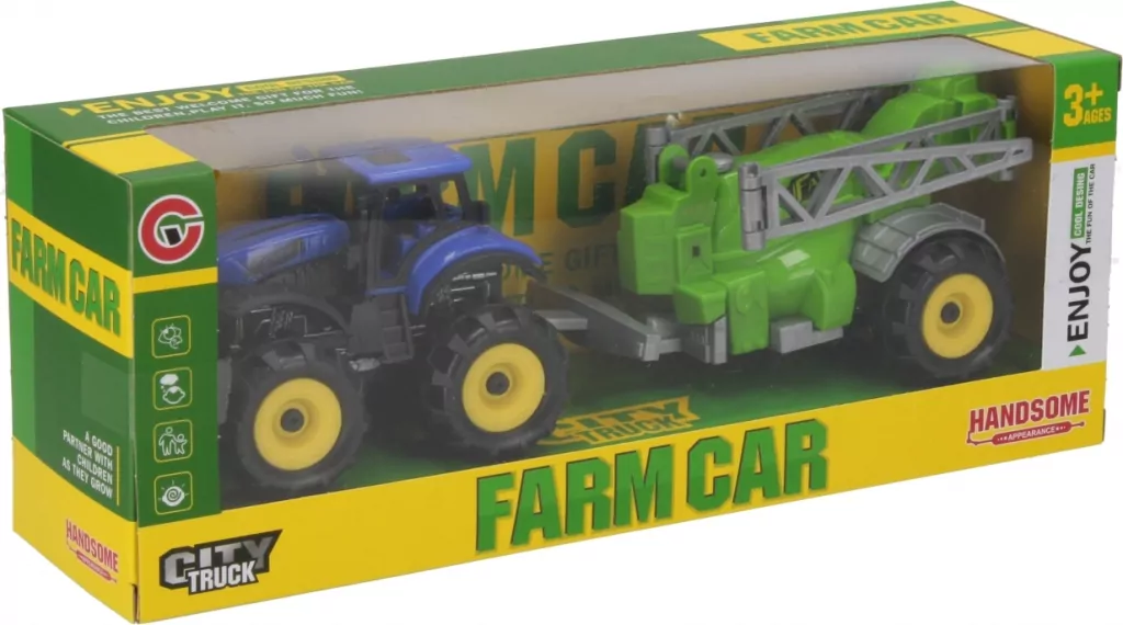 Traktor na baterie+ akcesoria Mega Creative 29x11x8cm - tantis.pl