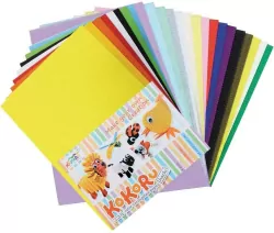 Tektura falista A4 24 arkusze mix