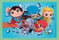 Clementoni. Puzzle 4w1. Super Kolor DC Superfriends - tantis.pl