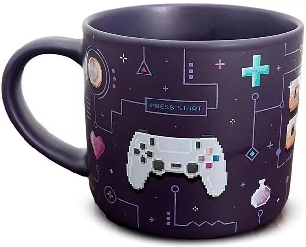 Kubek porcelanowy Game Over - tantis.pl