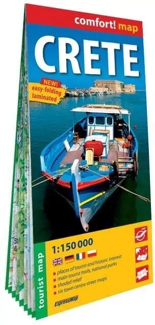 Crete (Kreta). Comfort!map 1: 150 000 - tantis.pl