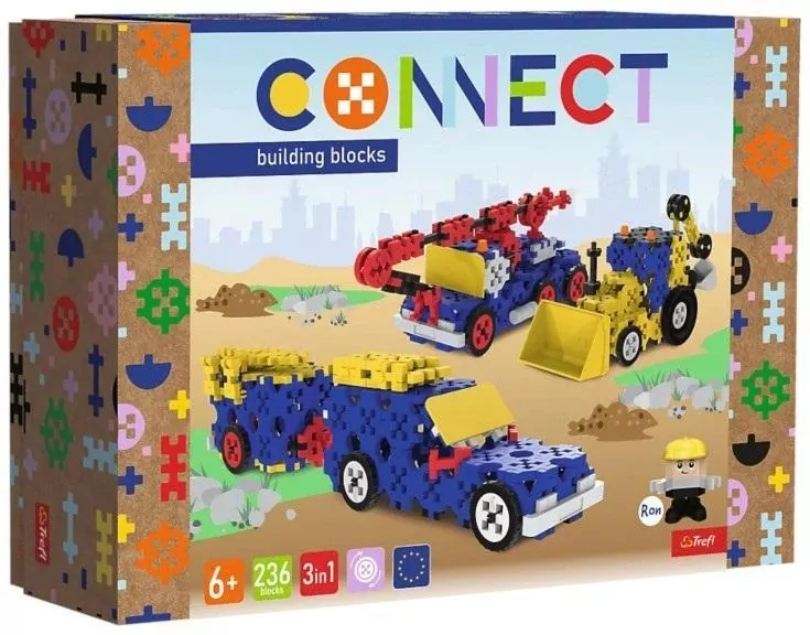 Klocki Connect - Pojazdy budowlane / SUV L - tantis.pl