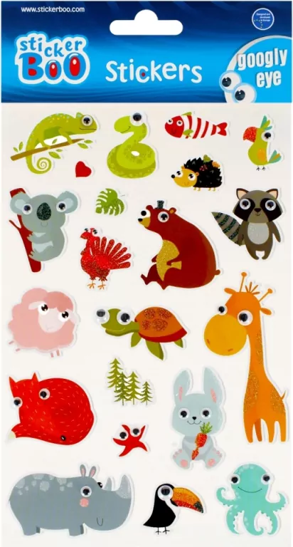 Naklejki Sticker BOO Zwierzątka - tantis.pl