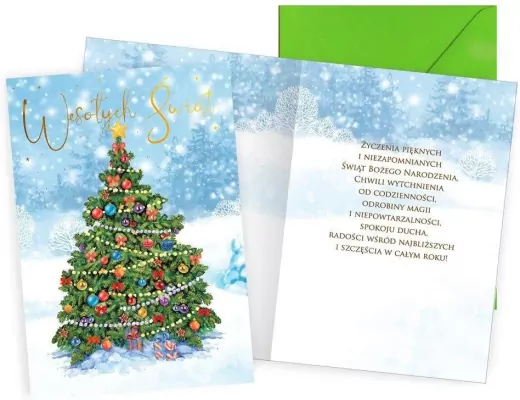 Karnet B6 Boże Narodzenie