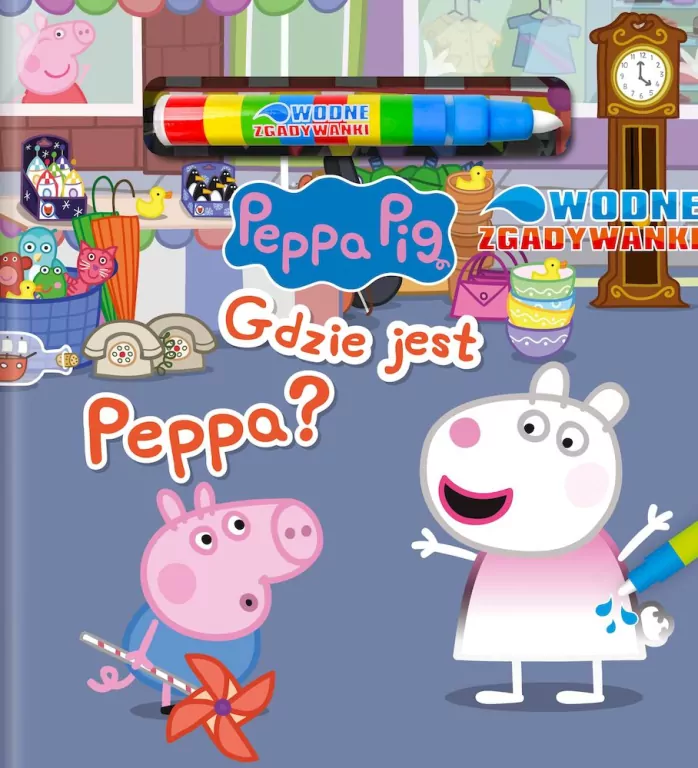Peppa Pig. Wodne Zgadywanki cz. 2 Gdzie jest Peppa - tantis.pl