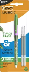 Długopis żelowy Illusion 0,7mm zielony 1+2szt BIC