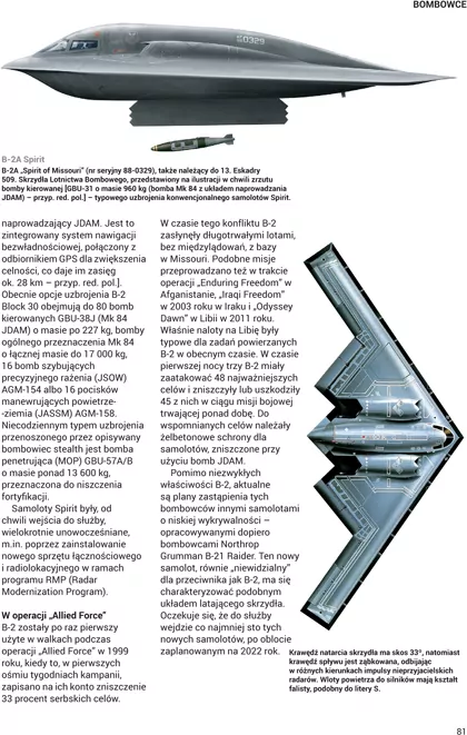 Współczesne lotnictwo wojskowe. Myśliwce • Bombowce • Transportowce • Śmigłowce - tantis.pl