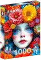 Puzzle 1000 Kwiatowy makijaż - tantis.pl