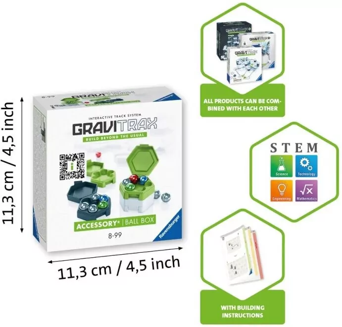 Ravensburger. Gravitrax Box - tantis.pl