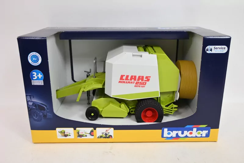 Prasa zwijająca do słomy. Claas Rollant 250 - tantis.pl