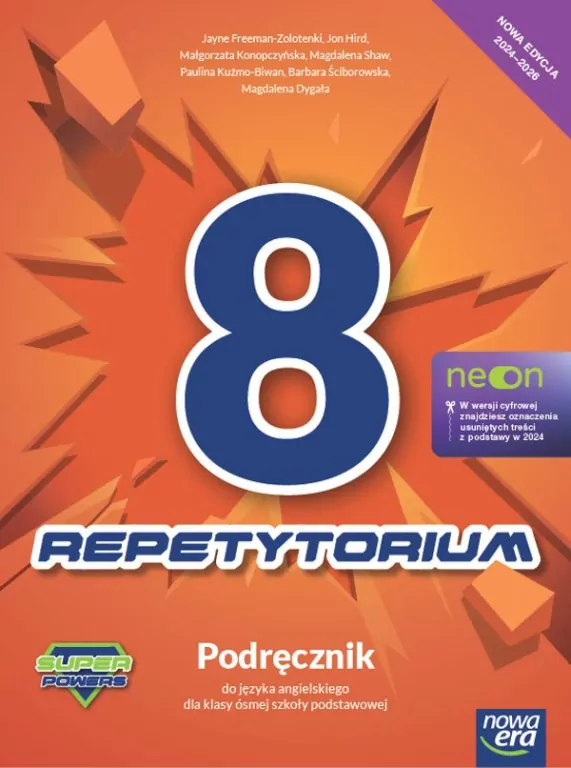 Super Powers. Język angielski. Podręcznik. Klasa 8. Szkoła podstawowa. Edycja 2024 - tantis.pl