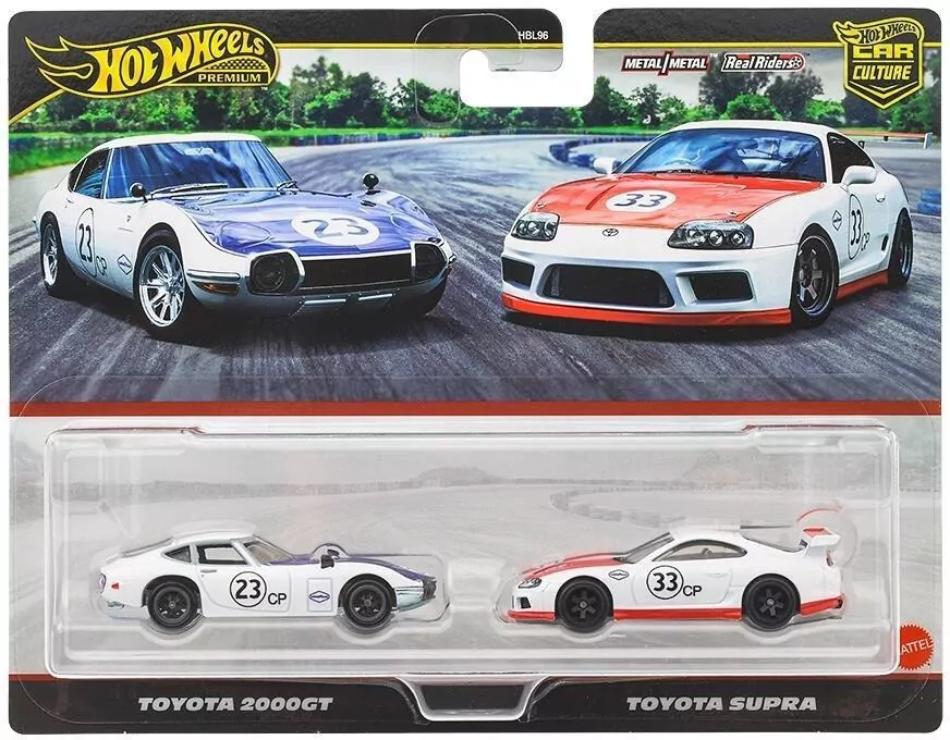 Hot Wheels Premium Toyota 2-pak - tantis.pl