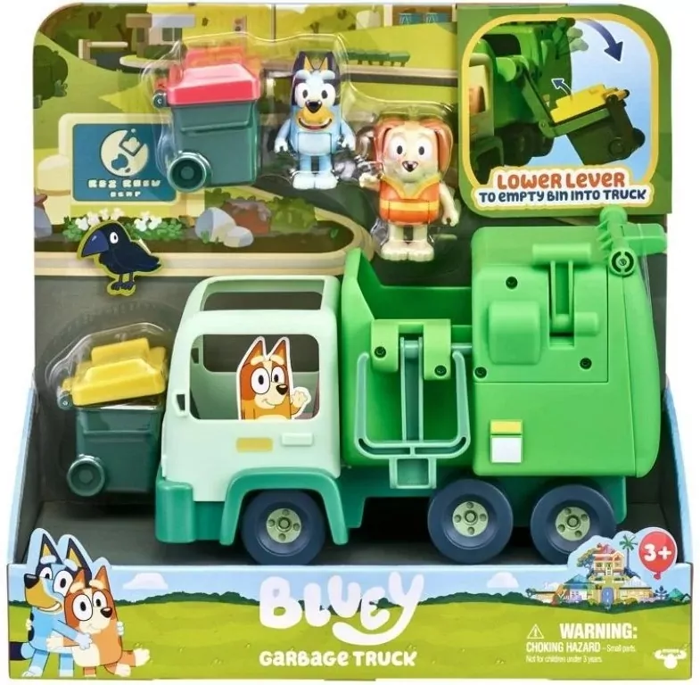 Bluey Zestaw śmieciarka - tantis.pl