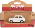 Kolekcja PRL. Fiat 126p, biały - tantis.pl