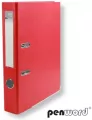 Segregator A4 z okuciem 5cm czerwony - tantis.pl