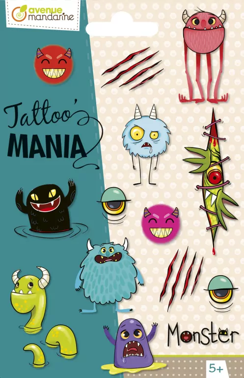 Tatuaże Tattoo Mania. Potwory - tantis.pl