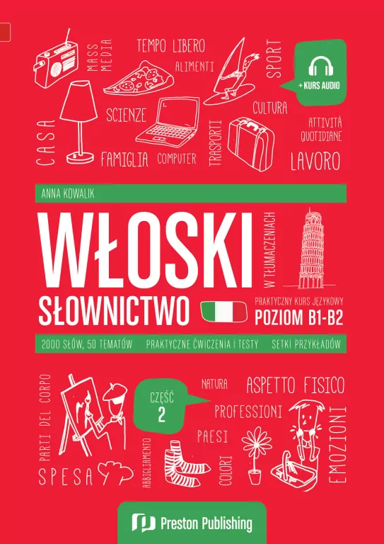 Włoski w tłumaczeniach. Słownictwo 2 (B1-B2) - tantis.pl