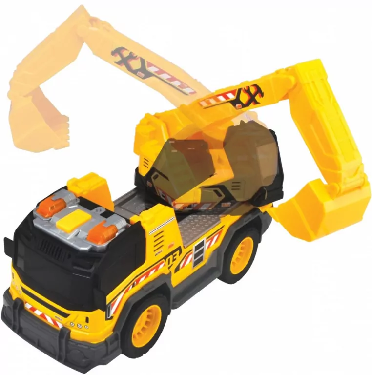 Ciężarówko-koparka 30cm - tantis.pl