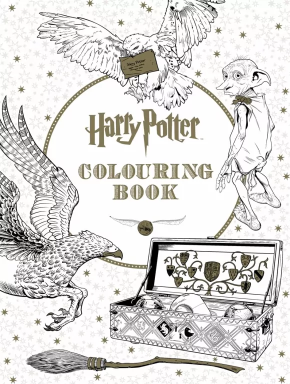 Harry Potter Colouring Book. An official colouring book - tantis.pl