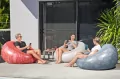 Fotel dmuchany czerwony - tantis.pl
