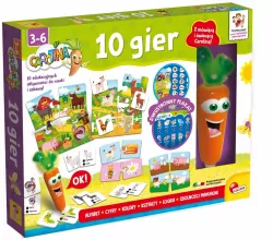 Lisciani. Carotina 10 gier