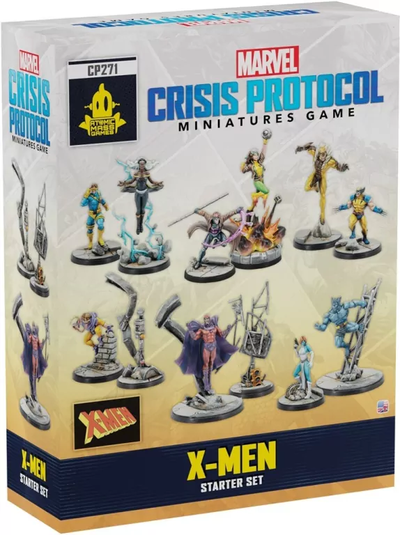 Marvel: Crisis Protocol CP271 X-Men Starter Set - tantis.pl