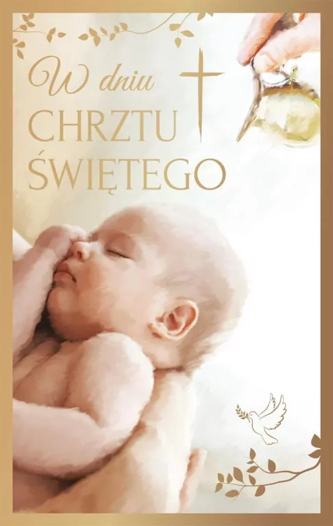 Kartka okolicznościowa Chrzest - tantis.pl
