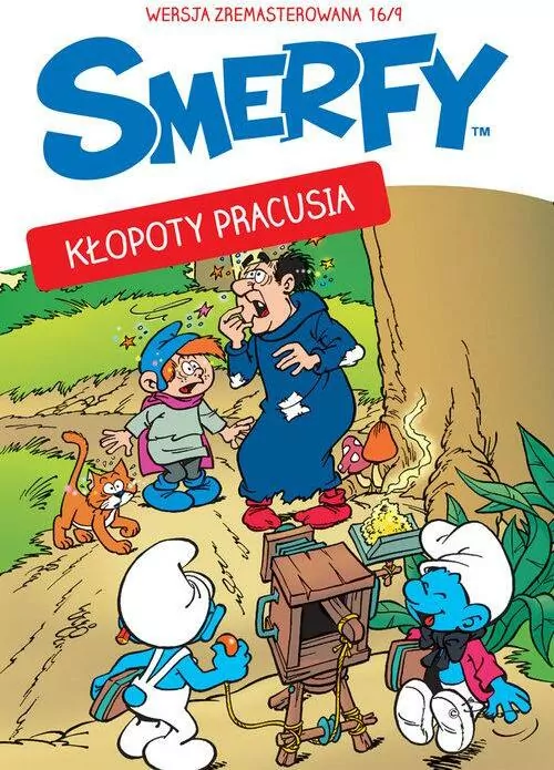 Kłopoty Pracusia. Smerfy. DVD - tantis.pl