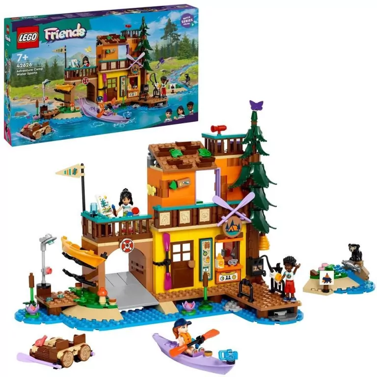 LEGO® Friends. Sporty wodne na obozie kempingowym. 42626 - tantis.pl