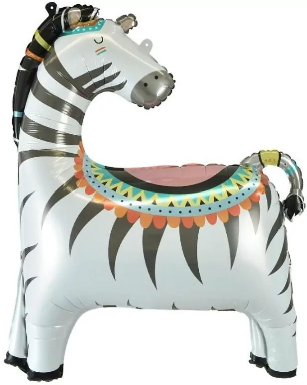 Balon foliowy Zebra 58x73cm - tantis.pl