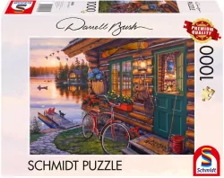 Puzzle PQ 1000 DARREL BUSH Domek nad jeziorem G3