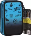 Coolpack, Piórnik podwójny z wyposażeniem Jumper 2 - Game Over Gradient Blue (F066008) - tantis.pl