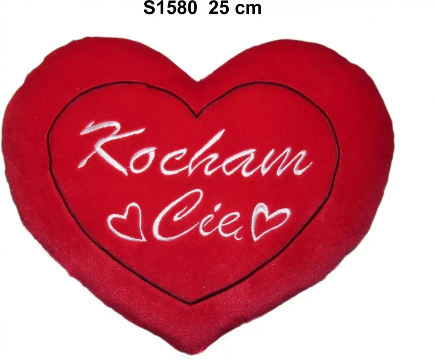Serce Kocham Cię 25cm MIX - tantis.pl