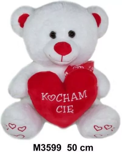 Miś 50cm Kocham Cię 159311 - tantis.pl