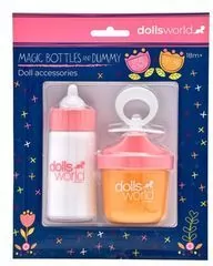 Dolls World Magiczne butelki mleko sok i smoczek - tantis.pl