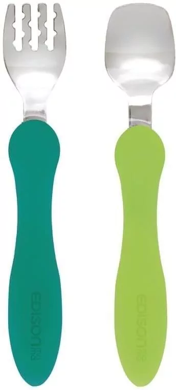 Sztućce mini zielone - tantis.pl