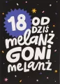 KARNET URODZINY 18 B6 Z KOP PD KB6-1862 - tantis.pl